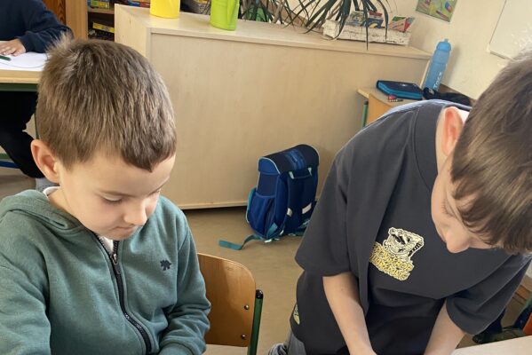 Patenstunde in Kunst